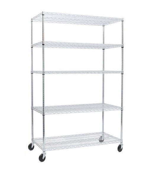 UltraDurable® 5-Tier NSF-Certified Steel Shelving