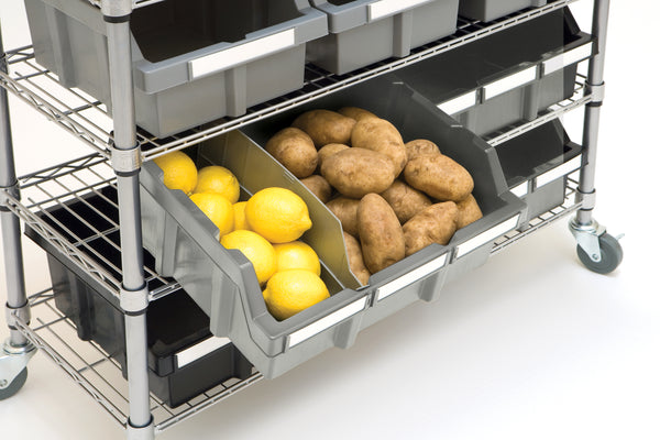 7-Tier NSF-Certified 16-Bin Rack