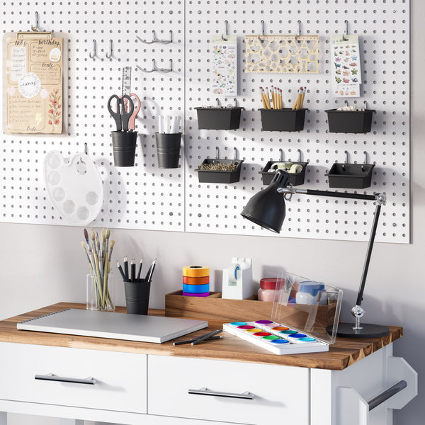 Acacia Top Kitchen Cart