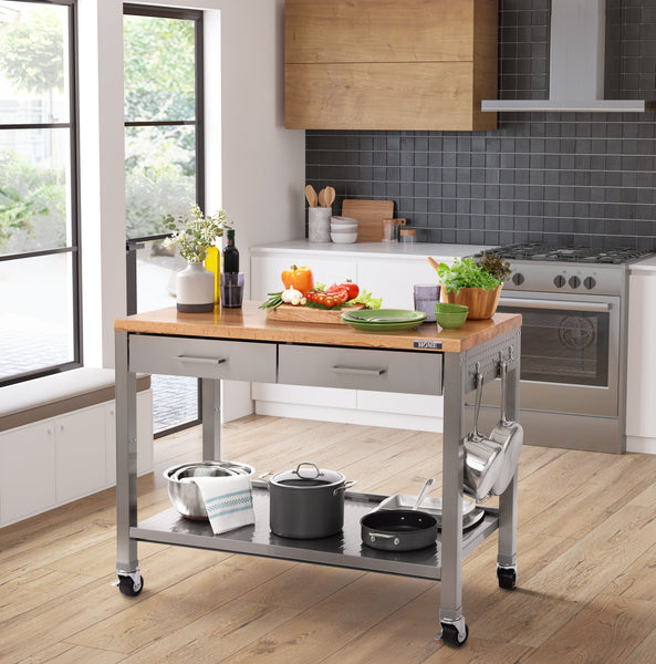 Workcenter Island in kitchen