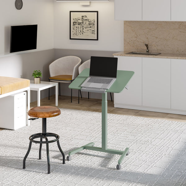 airLIFT® Tilting Height Adjustable Mobile Desk Cart