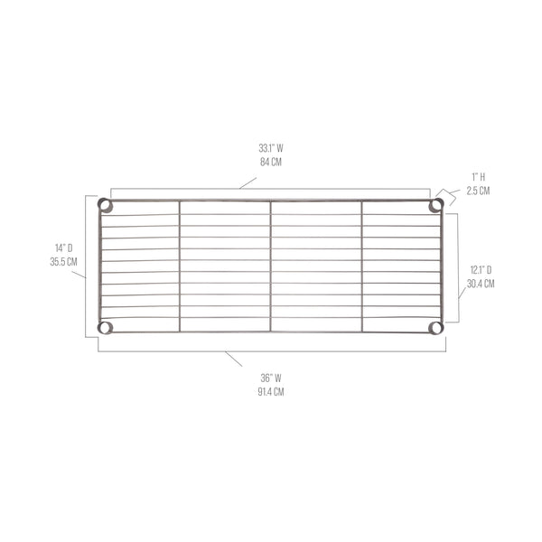 NSF Steel Wire Shelf