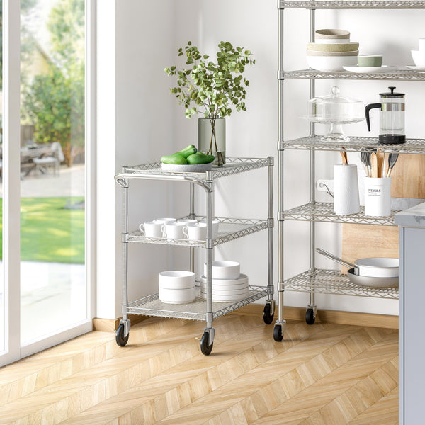 3-Tier NSF-Certified Utility Cart