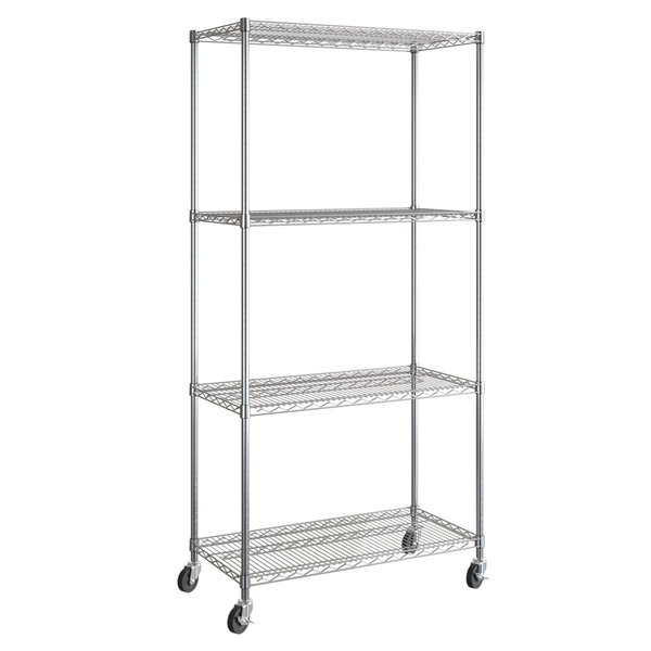 4-Tier Steel Shelving