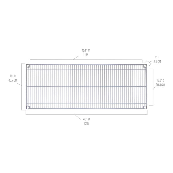 UltraDurable® NSF Steel Wire Shelf
