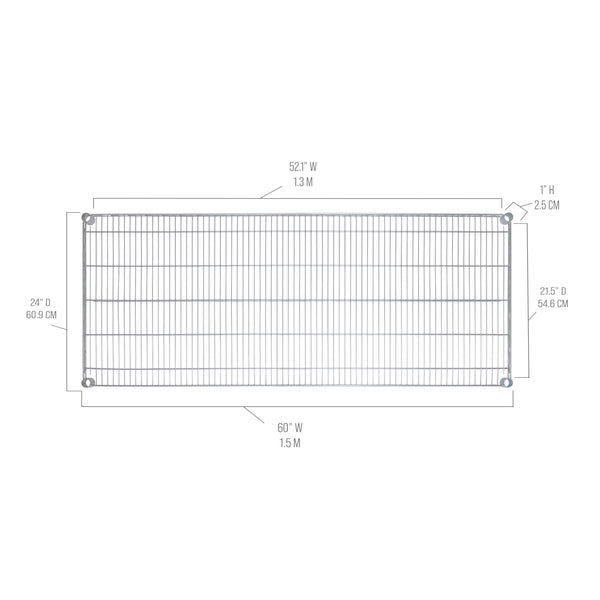 UltraDurable® NSF Steel Wire Shelf