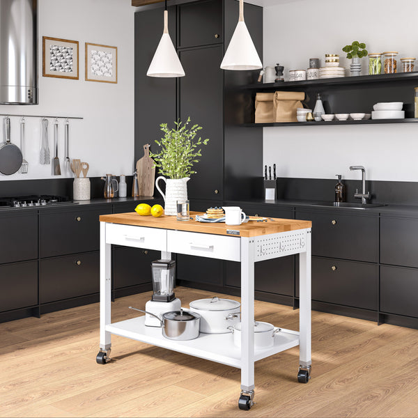 HOME Work Center Island Table