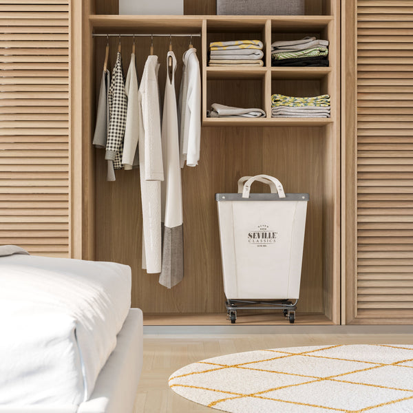 Heavy-Duty Rolling Laundry Hamper