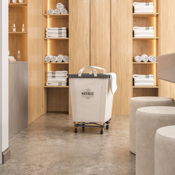 Heavy-Duty Rolling Laundry Hamper