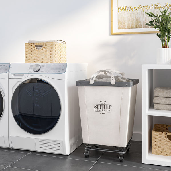 Heavy-Duty Rolling Laundry Hamper