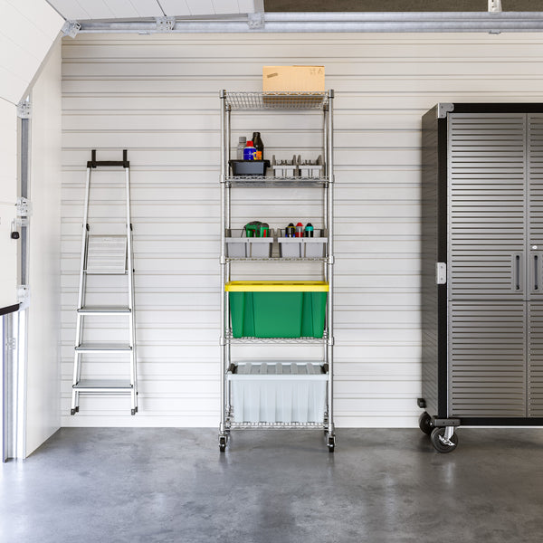 UltraDurable® 5-Tier NSF-Certified Steel Shelving