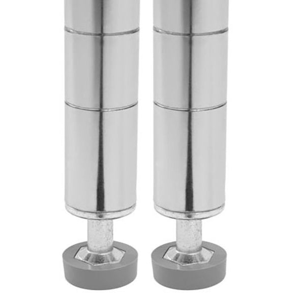 72" Chrome NSF Shelving Poles