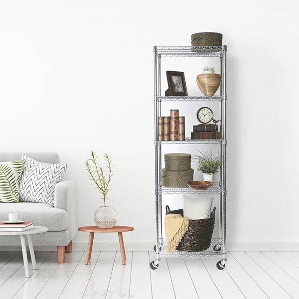 UltraDurable® 5-Tier NSF-Certified Steel Shelving